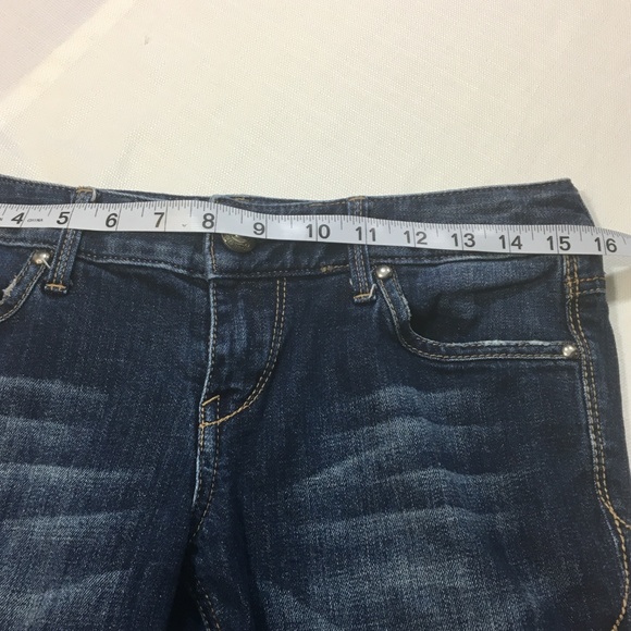 Express Womens Denim Jeans Boot Cut Size 2 Regular - Picture 8 of 8